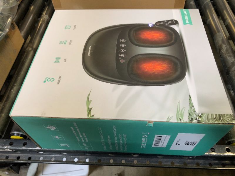 Photo 1 of KNQZE Foot Massager Machine with Heat, Shiatsu Deep Kneading Foot Massager with Remote, Compression, Multi-Massage Modes, Auto-Off Timers, Gifts for Women Men, FSA or HSA Eligible