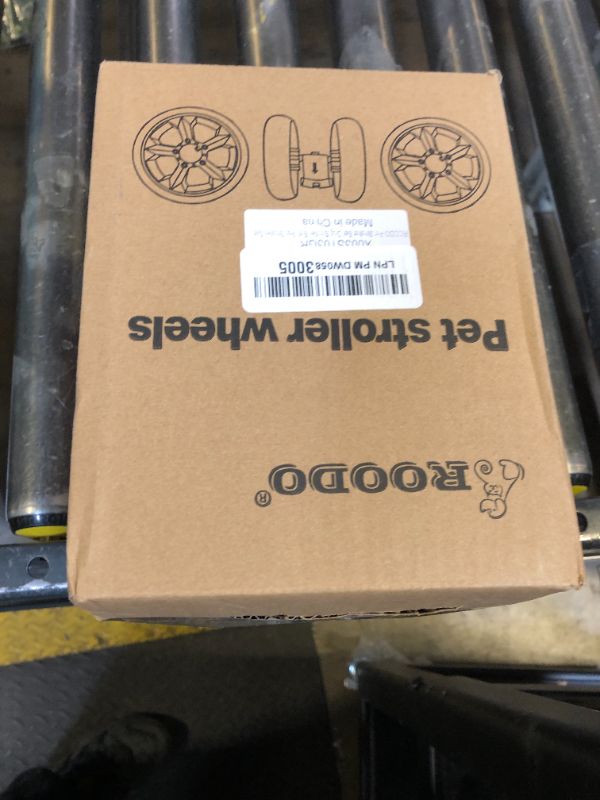 Photo 1 of ROODO 3 Wheel Pet Stroller Dedicate Replacement Wheel Set,No Additional Tools are Required, Fast disassembly and Installation?