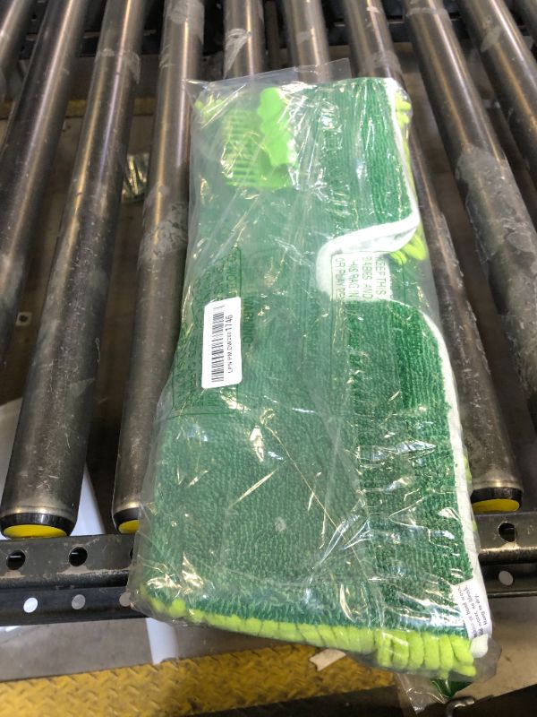 Photo 1 of Libman 18" 2-Sided Microfiber Dust Mop | Hardwood Floor Mop | Hard Surface Floor Duster | Microfiber Fingers | Flat Mop | 360 Degree Swivel Head | 49” Long Handle | Dust and Mop Set