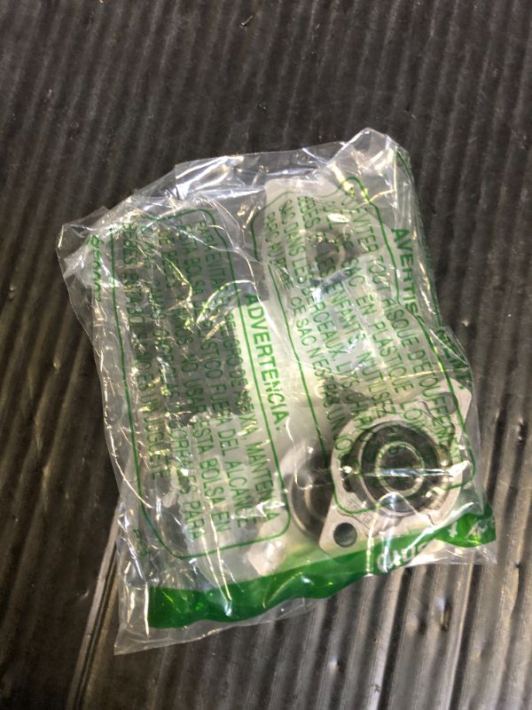 Photo 1 of S SYDIEN Pillow Block Bearing 4Pcs, 7/16" (12mm) ID Mounted Pillow Block Bearings, Zinc Alloy Steel Mounted Flange Bearing, Self Alignment, KFL001