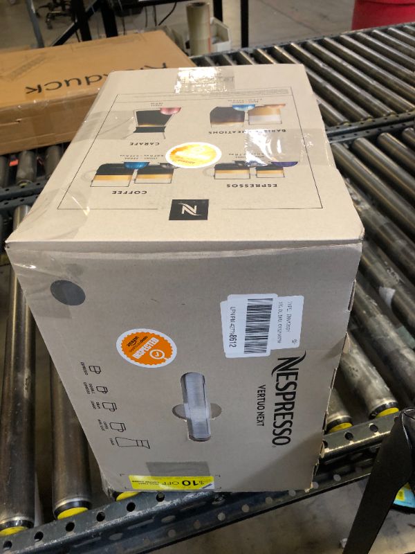 Photo 1 of Nespresso Vertuo Next Deluxe Coffee and Espresso Machine by De'Longhi, Chrome