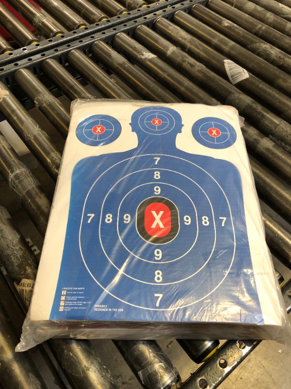 Photo 1 of AIMZAR Cardboard Targets for Shooting - Uspsa Shooting Targets - Indoors & Outdoor Targets for Shooting Rifle - Gun Range Targets for Pistol Shooting - Handgun Shooting Range Accessories, Assorted,48