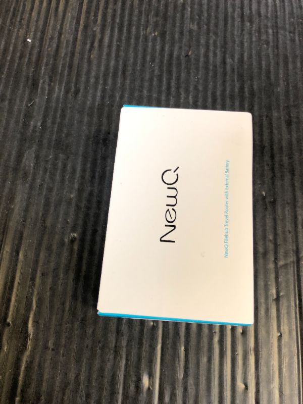 Photo 1 of NewQ Filehub AC750 Travel Router: Portable Hard Drive SD Card Reader & Mini WiFi Range Extender for Travel | Wireless Access External Harddrive & USB Storage Device to Backup Photo & Files from iPhone