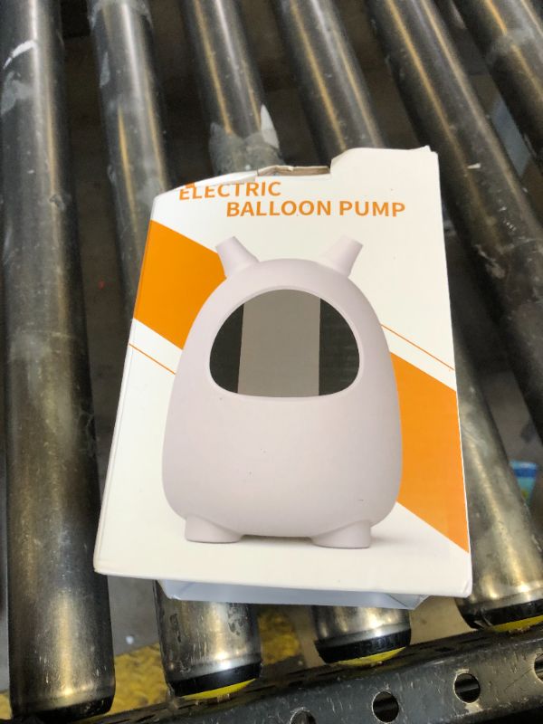 Photo 1 of Balloon Pump Electric, SPLAKS Balloons Inflator Air Pump Portable Balloon Blower for Garland Arch, Party Decoration, Birthday, Gender Reveal, Graduation