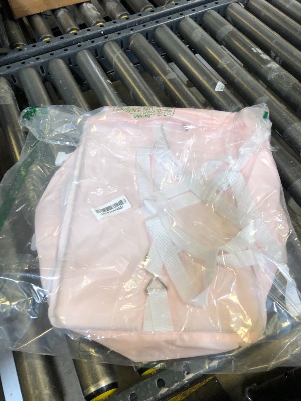 Photo 1 of Surblue Hanging Shelves Travel Storage Bag Compression Packing Cube for Suitcase Portable Closet Organizer Collapsible with Extension Layer Large Capacity,Pink,XXL