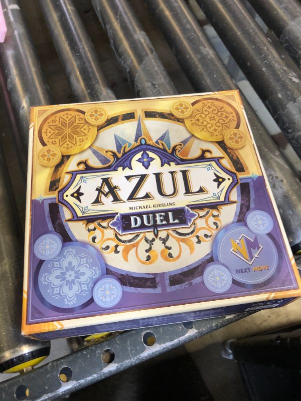 Photo 1 of Azul Duel Board Game - Competitive Head-to-Head Tile-Placement Strategy Game, Stunning Mosaic Art and Quick Gameplay for Kids & Adults, Ages 8+, 2 Players, 30-45 Minute Playtime, Made by Plan B Games