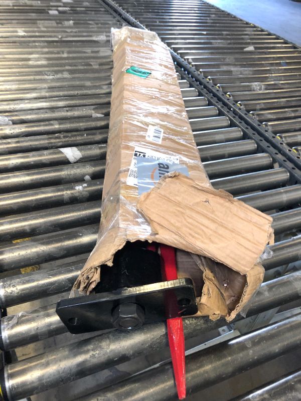 Photo 1 of Hay Spear 49" x3 Bale Spear with Short Slide, Quick Attach Square Hay Bale Spears 4000 lbs Capacity, Bale Hay Spike for Kubota Bobcat Buckets Tractors Loaders (Not Include Skid Steer Mount Plate)