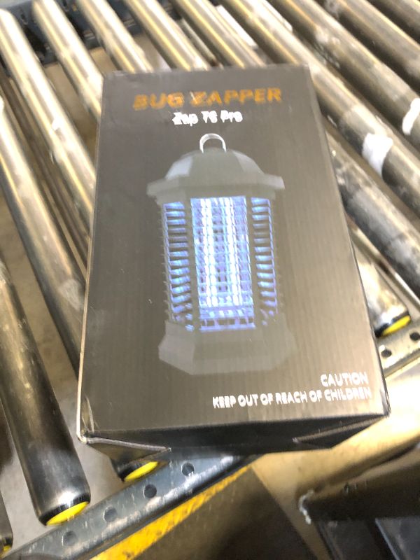 Photo 1 of GOOTOP Bug Zapper Outdoor, Mosquito Zapper, Electric Fly Zapper, Mosquito Killer, Fly Traps, 3 Prong Plug, Flying Insects Zapper Indoor Outdoor 90-130V, 4200V, ABS Plastic Outer (Black)