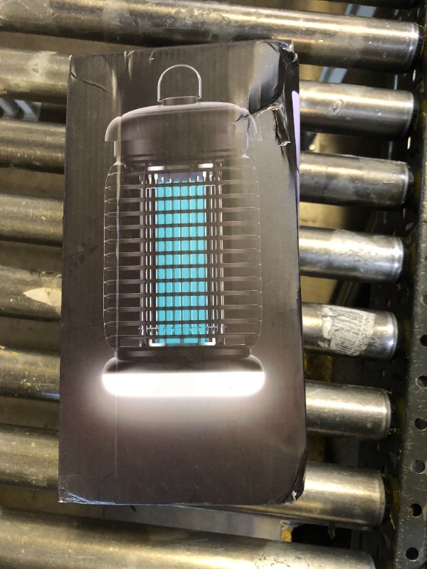 Photo 1 of Bug Zapper Outdoor & Indoor with LED Light - IPX4 Waterproof Mosquito Killer, Electric Fly Trap for Outside, Patio, Yard, Garage - Hanging Insect Catcher, High Voltage, Replaceable Bulbs