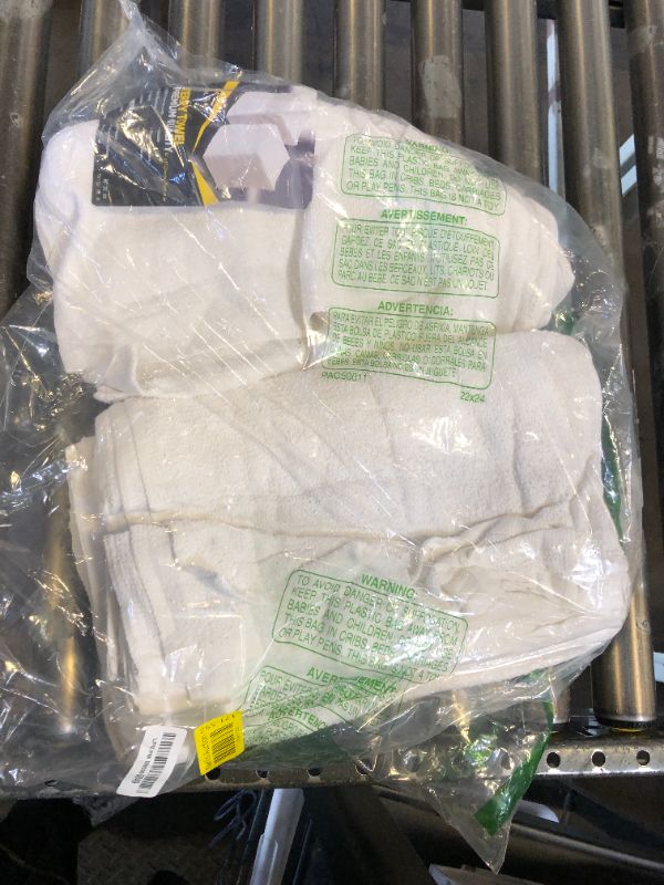 Photo 1 of Avalon Towels Terry Bar Mop Towels (Value Pack of 36) Size 14"x17" – Absorbent and Durable, Multipurpose Cleaning Rags, Cotton Cleaning Cloths, Terry Cloth Rags, Reusable Shop Rag (White)