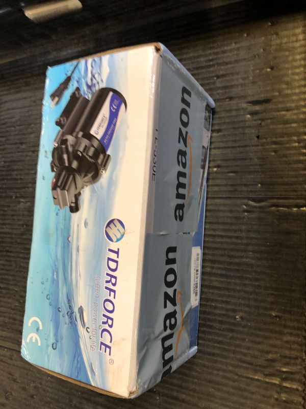 Photo 1 of TDRFORCE 110V Fresh Water Circulating Pump 4GPM Pressure Increase Booster Pump 45 PSI Transfer Pump Self Priming on Demand Water Pump Diaphragm Pump Washdown Pump Inline Water Pump for Garden Hose…