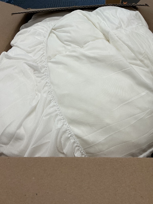 Photo 1 of WHITE BEDDING 