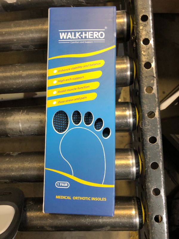 Photo 1 of Inserts Relieve Plantar Fasciitis - Flat Feet Insoles Arch Supports, Orthotic Insoles for Foot Pain Arch Pain Reduce Muscle Fatigue Absorb Shock (Mens 6-6.5 | Womens 8-8.5)