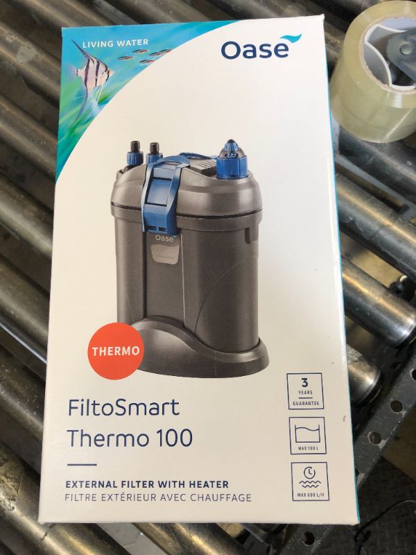 Photo 1 of OASE Indoor Aquatics Filtosmart Thermo 100, Black