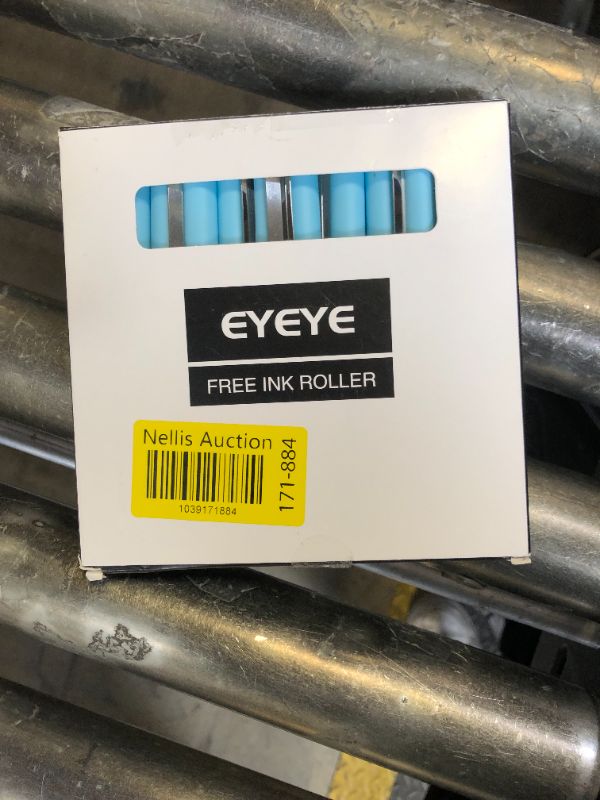 Photo 1 of EYEYE Liquid Ink Rollerball Pens 0.5mm Extra Fine Point, 12 Pack Blue Needle Tip Roller Ball Pens Fine Point Smooth Writing Pens for Journaling, Note Taking, Office and School Supplies