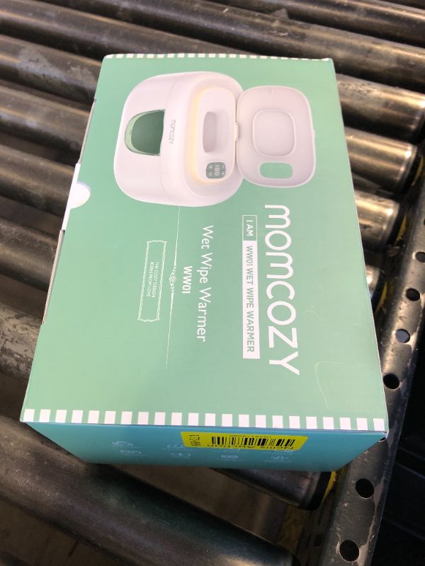 Photo 1 of Momcozy Baby Wipe Warmer, Innovative Spring Design, Large Capacity Wipes Dispenser, Fast and Even Heating, 4 Modes of Temperature Heating Control, Diaper Wipe Warmer with Night Light