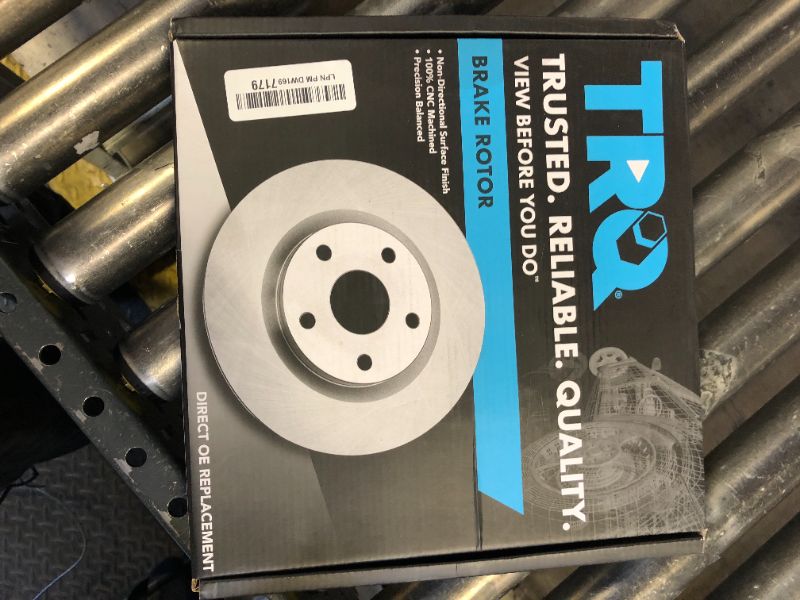 Photo 1 of TRQ Front Brake Rotors Set Vented Compatible with 1987-1991 Toyota Camry