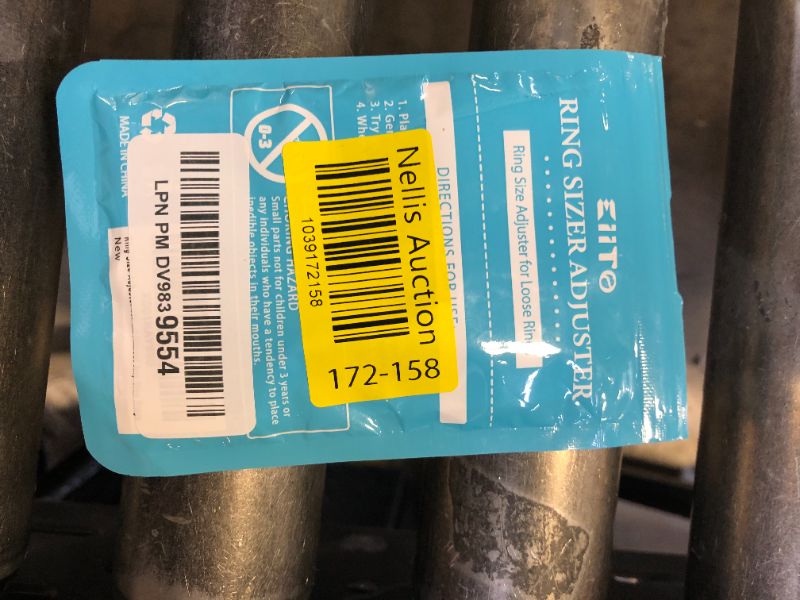 Photo 1 of Ring Sizers for Loose Rings, Eiito Ring Size Adjuster Spacers or Tightener, Invisible Guards, 6 Sizes Fitter, Resizer Fit Almost Any Rings, Reduces Size by 0.5-1.5