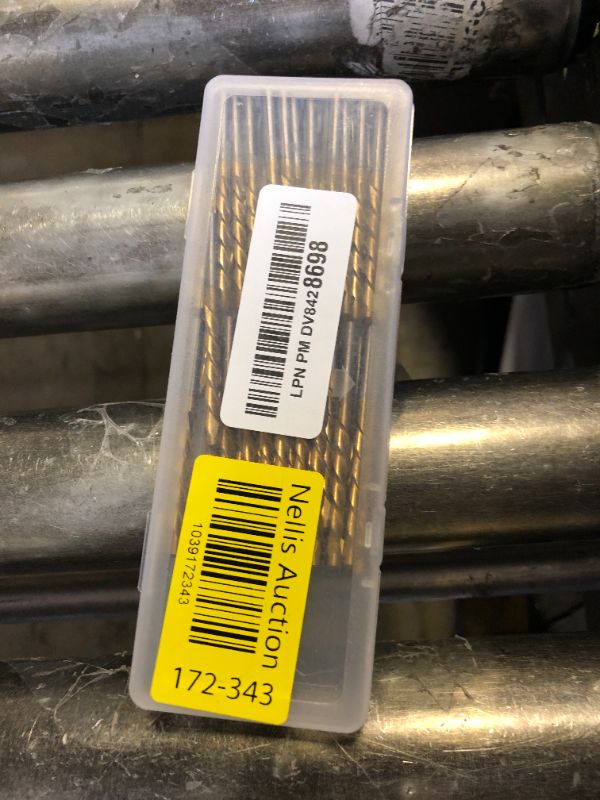 Photo 1 of Tondiamo 50 Pcs Drywall Bits Titanium Nitride Drill Guide Point Cutting Bits Diameter Drywall Bit High Speed Steel Tools Accessories for Use with Spiral Saw(5/32")