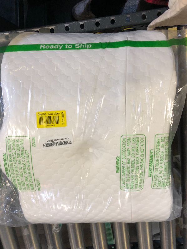 Photo 1 of Osteo Enjoy Pain Relief Sleeping Cervical Neck Pillow, Ergonomic Contour Zoned Fits Side Sleeper, Non-Temperature Affected Memory Foam Pillows, Q-max Cooling Pillow Support Back Stomach Sleepers