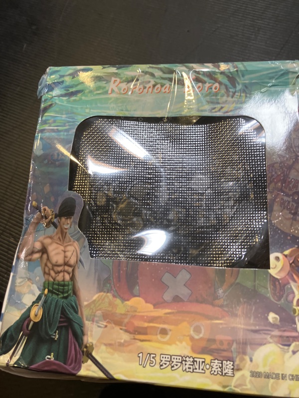 Photo 1 of Zoro Figure Anime Action Figure Roronoa Zoro Character Statue Anime Action Figure PVC Toy Figure Collection Gift for Boys and Girls