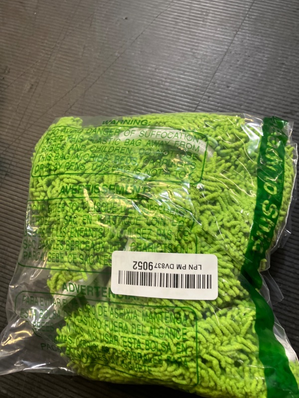 Photo 1 of Set of 4 Reusable Microfiber Mop Pads Compatible with Swiffer Sweeper, Dry Sweeping Cloths, Washable Wet Mopping Cloth Refills for Floor Cleaning (Mop is Not Included) (4 Pack, Green)