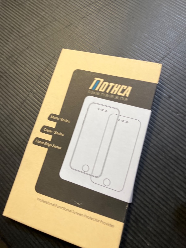 Photo 1 of Mothca Matte Glass Screen Protector for iPhone 16 Pro (6.3 inch) Anti-Glare & Anti-Fingerprint Tempered Glass Clear Film, [Easy Installation Frame] Case Friendly, Bubble Free - Smooth as Silk