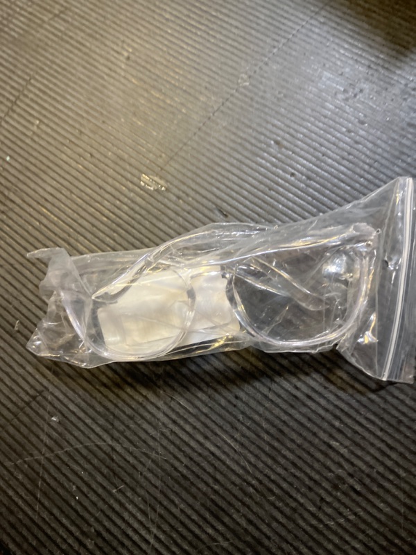 Photo 1 of MORK&SUKY Safety Glasses, Stylish Goggles With No Fog Lense,Perfect Alternatives To Regular Protective Eyewear For Health Care Workers. (Transparent)
