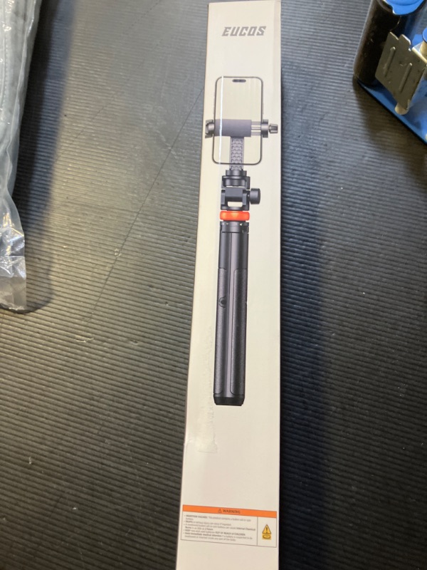 Photo 1 of EUCOS 62" Phone Tripod, Tripod for iPhone & Selfie Stick Tripod with Remote, Extendable Phone Tripod Stand & Travel Tripod, Solidest Cell Phone Tripod Compatible with iPhone/Android