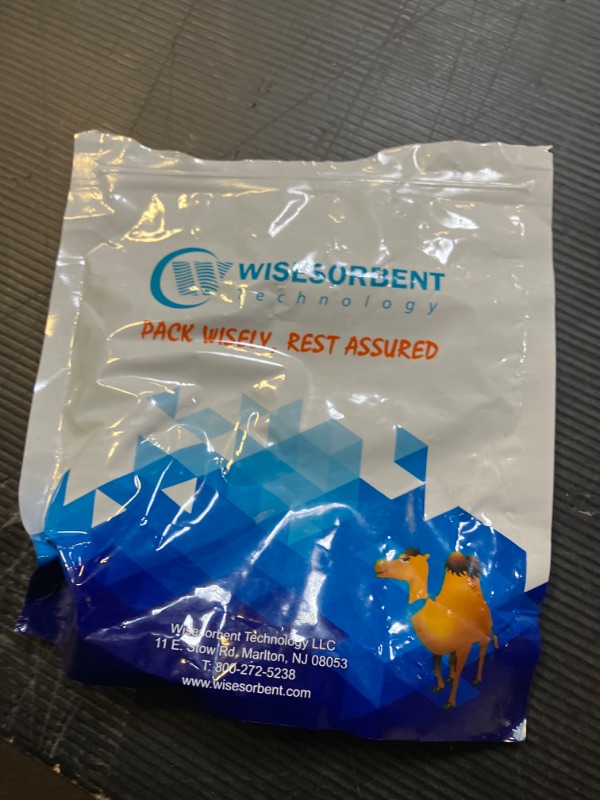 Photo 1 of Wisesorb Silica Gel Packets, 20 Gram 15 Packs Dessicant Packets for Storage, Pure and Safe Silica Gel Desiccant Packs, Humidity Packs