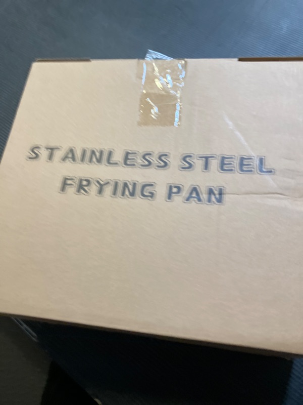 Photo 1 of Tri-Ply Stainless Steel Frying Pan 3QT, 10 Inch Deep Frying Pan with lids, Skillet, Induction Cooking Pan, Dishwasher and Oven Safe, Fast & Even Heat, Heavy Duty and Detachable Handle
