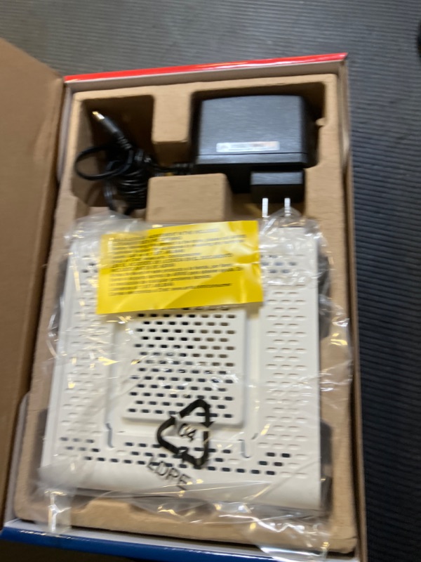 Photo 1 of ARRIS (SB8200) - Cable Modem - Fast DOCSIS 3.1 32x8 Gigabit Cable Modem , Approved for Comcast Xfinity, Cox, Charter Spectrum, & more | 1 Gbps Max Internet Speed, 4 OFDM Channels