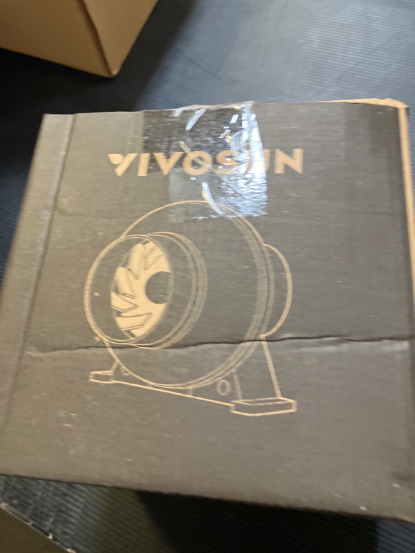 Photo 1 of VIVOSUN D4 4 Inch 195 CFM Inline Duct Ventilation Fan HVAC Vent Blower for Hydroponics Grow Tent