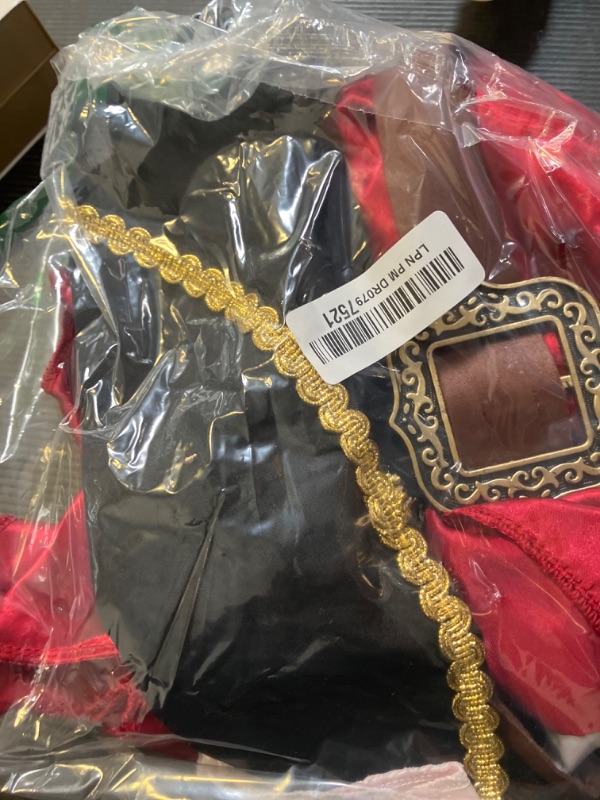 Photo 1 of Girls Halloween Costumes 2024 Pirate Costume for Girls Dress up Kids Birthday Party Dress Halloween Cosplay Outfits (S)