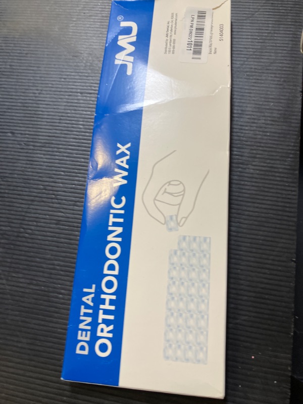 Photo 1 of JMU Orthodontic Wax for Braces 10 Pack, Precut 500 Braces Wax Dots, Dental Wax Unscented