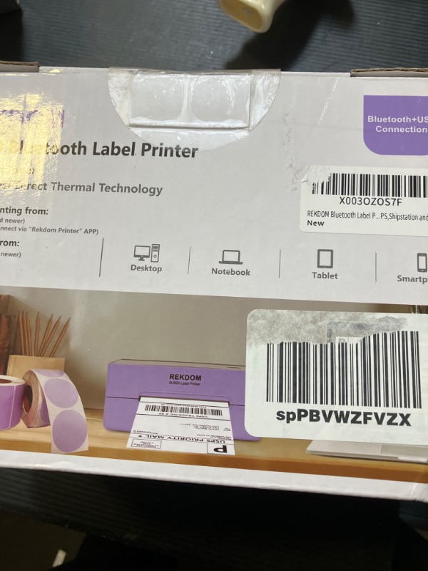 Photo 1 of bluetooth label printer