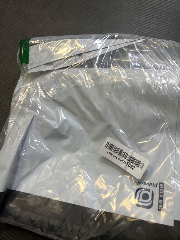 Photo 1 of POLYSELLS Poly Mailers Shipping Envelopes, Strong Adhesive Sealing, Waterproof, and Tear-resistant Postal Mailing Bags for Clothing, Books, and Accessories (White, 10x13 Inch, 100 pcs)