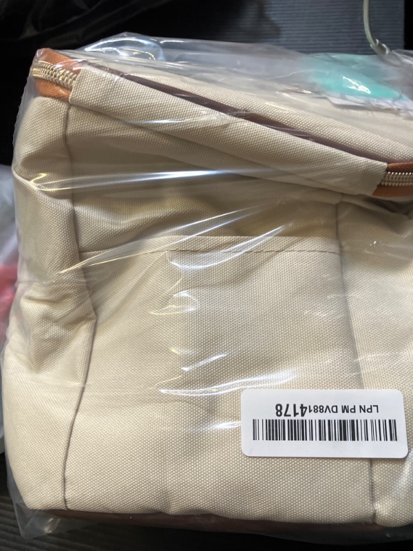 Photo 1 of BABEYER Breastmilk Cooler Bag with Ice Pack Fits 4 Baby Bottles Up to 9 Ounce, Baby Bottle Bag Great for Nursing Mom Daycare