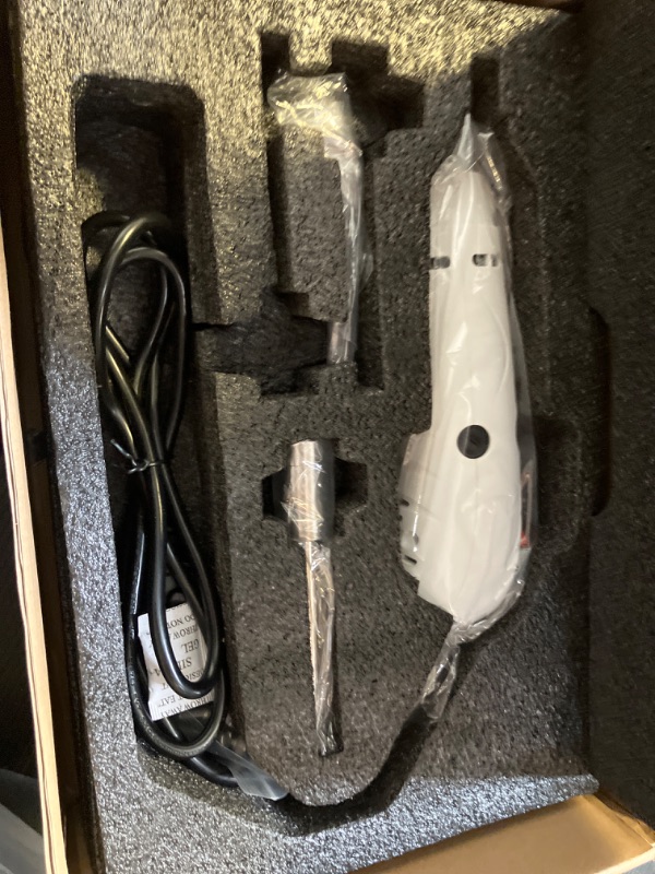 Photo 1 of FOUR E'S SCIENTIFIC Lab Homogenizer 8000-30000rpm, High-Speed Handheld Homogenizer Emulsifier with Stand, 10mm 316L Stainless Steel Probe 1mL-250mL, Small Homogenizer for Cosmetic Lotion Laboratory