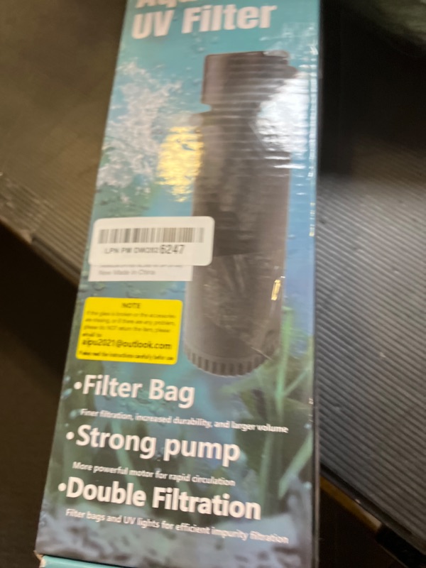 Photo 1 of TARARIUM 400GPH Cold Plunge Filter for 100-800 Gal U-V Sanitation, Cold Pod Ice Bath Tub Filte, Small Pool Filter with Green Cleaning Machine Pool for Cold Pod Ice Bath Tub Hot Tub Water Clean