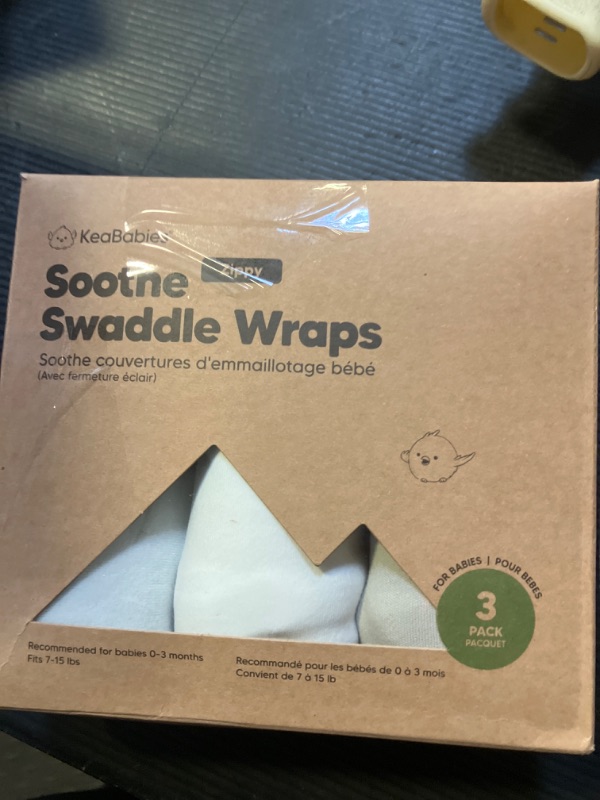 Photo 1 of Baby Swaddle Sleep Sacks with Zipper - 3-Pack Swaddles for Newborns 0-3 Months, Infant, Baby Girls, Boys, Soft & Durable Newborn Sleep Sack, Easy Diaper Change Swaddling Blanket (Sage)