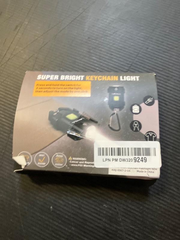 Photo 1 of lexall LED Small Flashlight, 2 Pack 500Lumens Bright Mini Keychain Light, USB Rechargeable Pocket Lights with 3 Modes Compact Baseball Cap Lights Indoor and Outdoor for Walking,Searching and Hiking