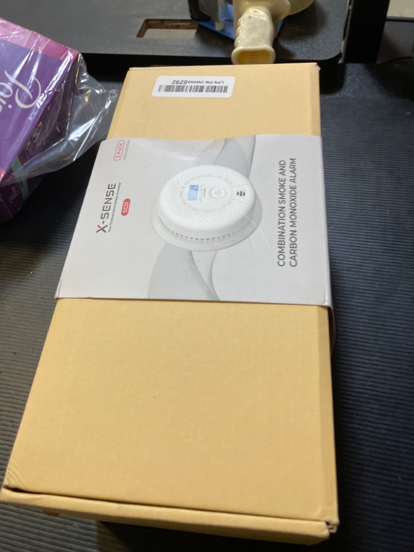 Photo 1 of X-Sense  Detector Carbon Monoxide Detector Combo, 10-Year Battery Smoke Detector with Display, 5-Pack