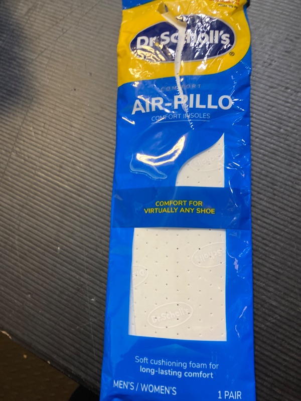 Photo 1 of Dr. Scholl's AIR-PILLO Insoles // Ultra-Soft Cushioning and Lasting Comfort with Two Layers of Foam that Fit in Any Shoe - One pair