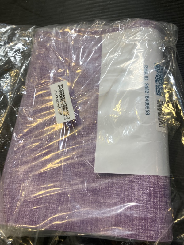 Photo 1 of ANEWAY Faux Leather Placemats Set of 8 Washable PU Table mats for Kitchen Table - Heat Resistant, Waterproof, Easy Clean, Anti Slip 11.8" x 17" (Purple-8 Pack)