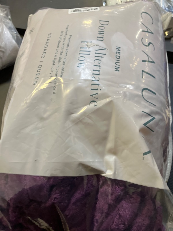 Photo 1 of BEDELITE Fleece Full Comforter Set -Super Soft & Warm Fluffy Purple Bedding, Luxury Fuzzy Heavy Bed Set for Winter with 2 Pillow Cases