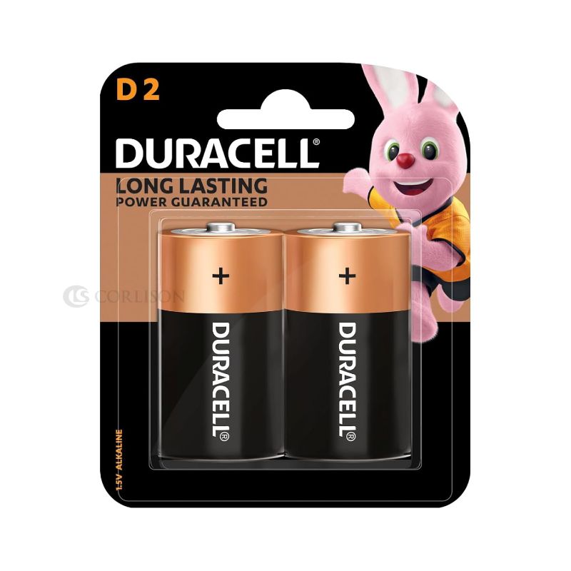 Photo 1 of Duracell Alkaline D Batteries 2 Count