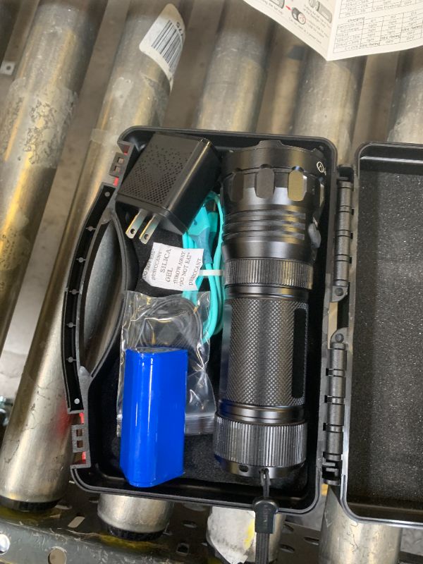 Photo 1 of LIGHTFE UVM15 UV Flashlight 20000mW, 365nm high-Power UV LED Light Source 3in1, Equipped with Special Filters, Applicable for Industrial, Commercial, Tools, Biological Instruments, Rocks and Minerals