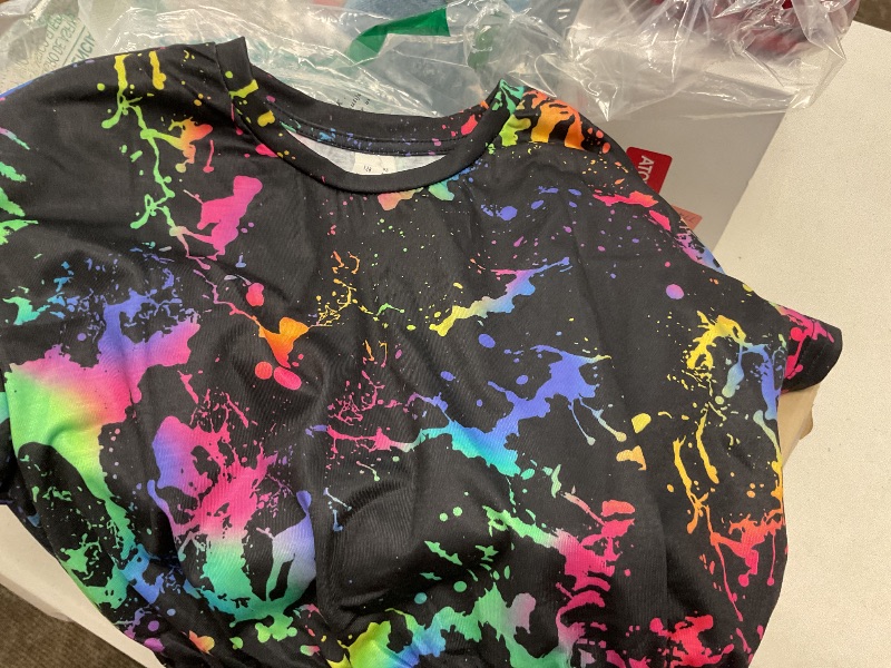 Photo 1 of KIDS CROP PAINT SPLATTER
