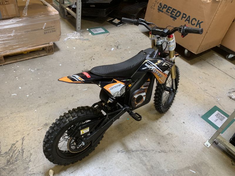 Photo 1 of MotoTec 48v Pro Electric Dirt Bike 1800w Lithium Orange, 58x24x36